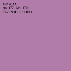 #B17CAA - Lavender Purple Color Image