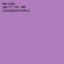 #B17CBC - Lavender Purple Color Image