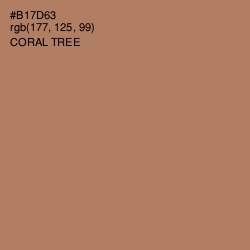 #B17D63 - Coral Tree Color Image