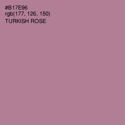 #B17E96 - Turkish Rose Color Image