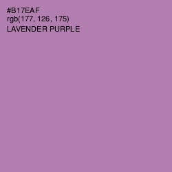 #B17EAF - Lavender Purple Color Image