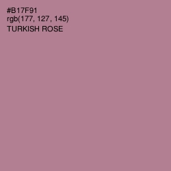 #B17F91 - Turkish Rose Color Image