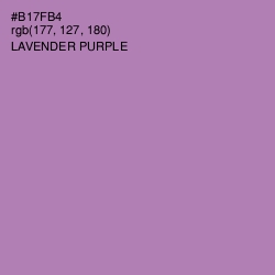 #B17FB4 - Lavender Purple Color Image