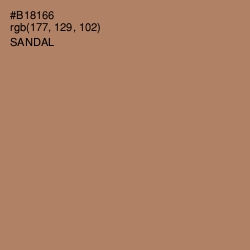 #B18166 - Sandal Color Image