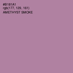 #B181A1 - Amethyst Smoke Color Image