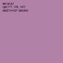 #B181A7 - Amethyst Smoke Color Image