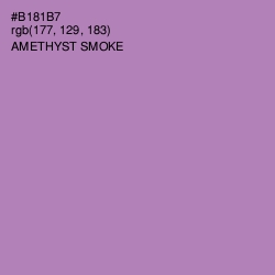 #B181B7 - Amethyst Smoke Color Image