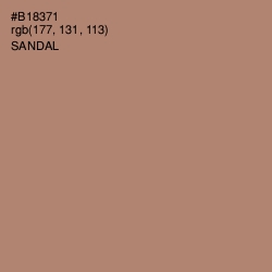 #B18371 - Sandal Color Image