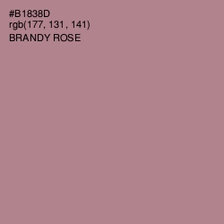 #B1838D - Brandy Rose Color Image
