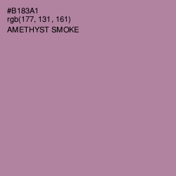 #B183A1 - Amethyst Smoke Color Image