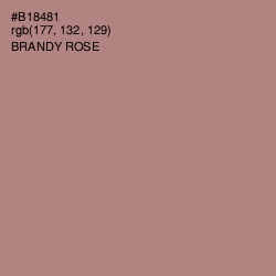 #B18481 - Brandy Rose Color Image