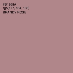 #B1868A - Brandy Rose Color Image