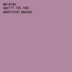 #B187A0 - Amethyst Smoke Color Image