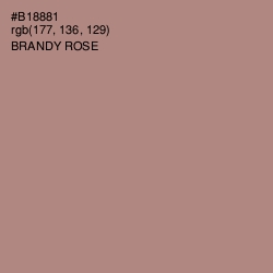 #B18881 - Brandy Rose Color Image