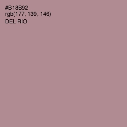 #B18B92 - Del Rio Color Image