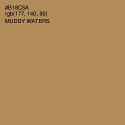 #B18C5A - Muddy Waters Color Image