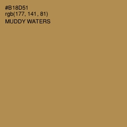 #B18D51 - Muddy Waters Color Image