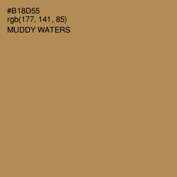 #B18D55 - Muddy Waters Color Image