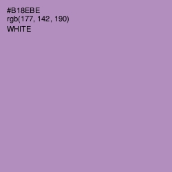 #B18EBE - Amethyst Smoke Color Image