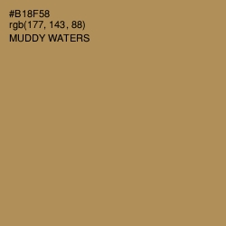 #B18F58 - Muddy Waters Color Image