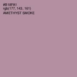 #B18FA1 - Amethyst Smoke Color Image