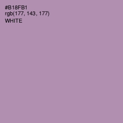 #B18FB1 - Amethyst Smoke Color Image