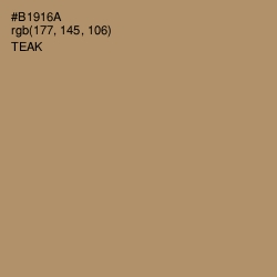 #B1916A - Teak Color Image