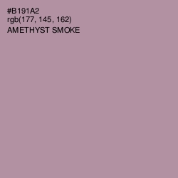 #B191A2 - Amethyst Smoke Color Image