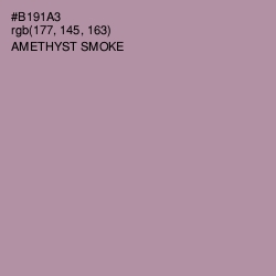 #B191A3 - Amethyst Smoke Color Image