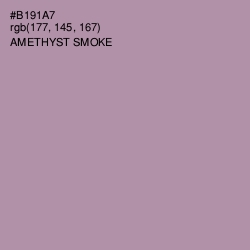 #B191A7 - Amethyst Smoke Color Image
