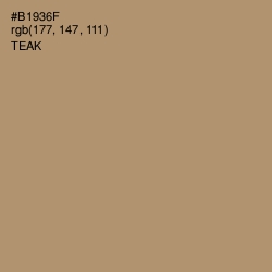 #B1936F - Teak Color Image