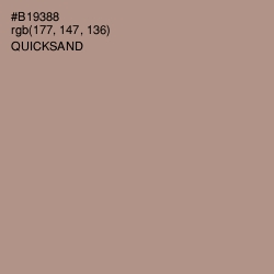 #B19388 - Quicksand Color Image
