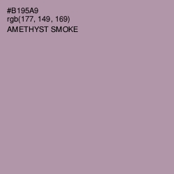 #B195A9 - Amethyst Smoke Color Image