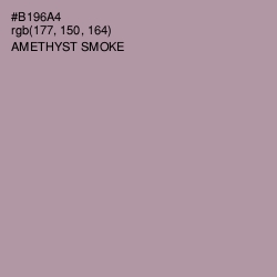 #B196A4 - Amethyst Smoke Color Image