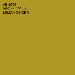 #B19726 - Lemon Ginger Color Image