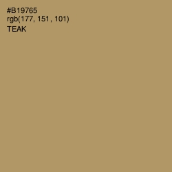 #B19765 - Teak Color Image