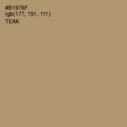 #B1976F - Teak Color Image