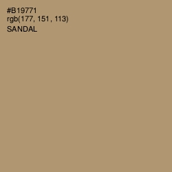 #B19771 - Sandal Color Image