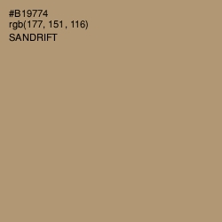 #B19774 - Sandrift Color Image