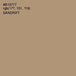 #B19777 - Sandrift Color Image