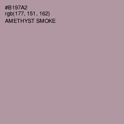 #B197A2 - Amethyst Smoke Color Image