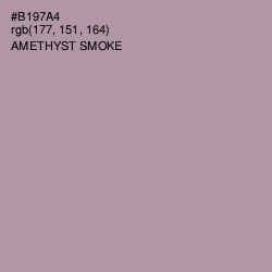 #B197A4 - Amethyst Smoke Color Image