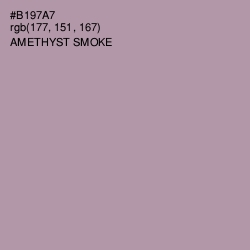 #B197A7 - Amethyst Smoke Color Image