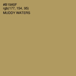 #B19A5F - Muddy Waters Color Image