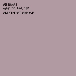 #B19AA1 - Amethyst Smoke Color Image