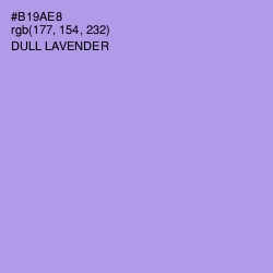 #B19AE8 - Dull Lavender Color Image