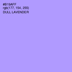#B19AFF - Dull Lavender Color Image