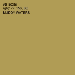 #B19C56 - Muddy Waters Color Image