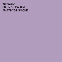 #B19CBD - Amethyst Smoke Color Image