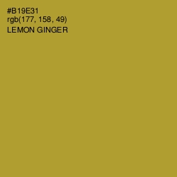 #B19E31 - Lemon Ginger Color Image